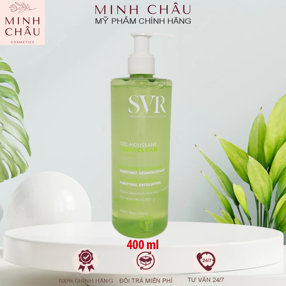 Sữa Rửa Mặt SVR Sebiaclear Gel Moussant 400ml