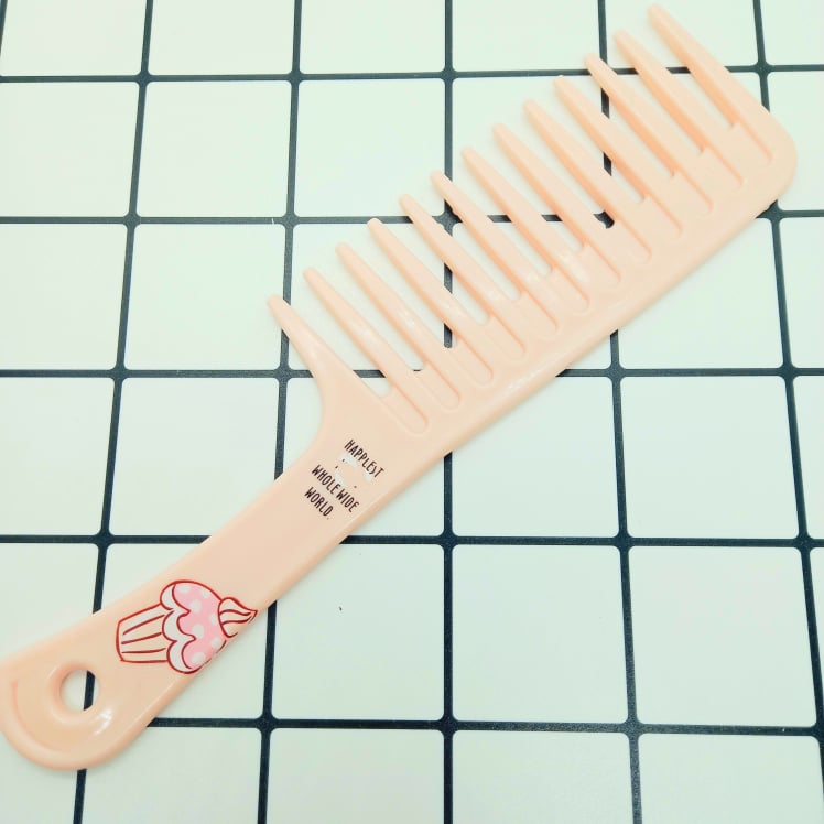 Lược chải tóc răng thưa siêu to khổng lồ cây kem