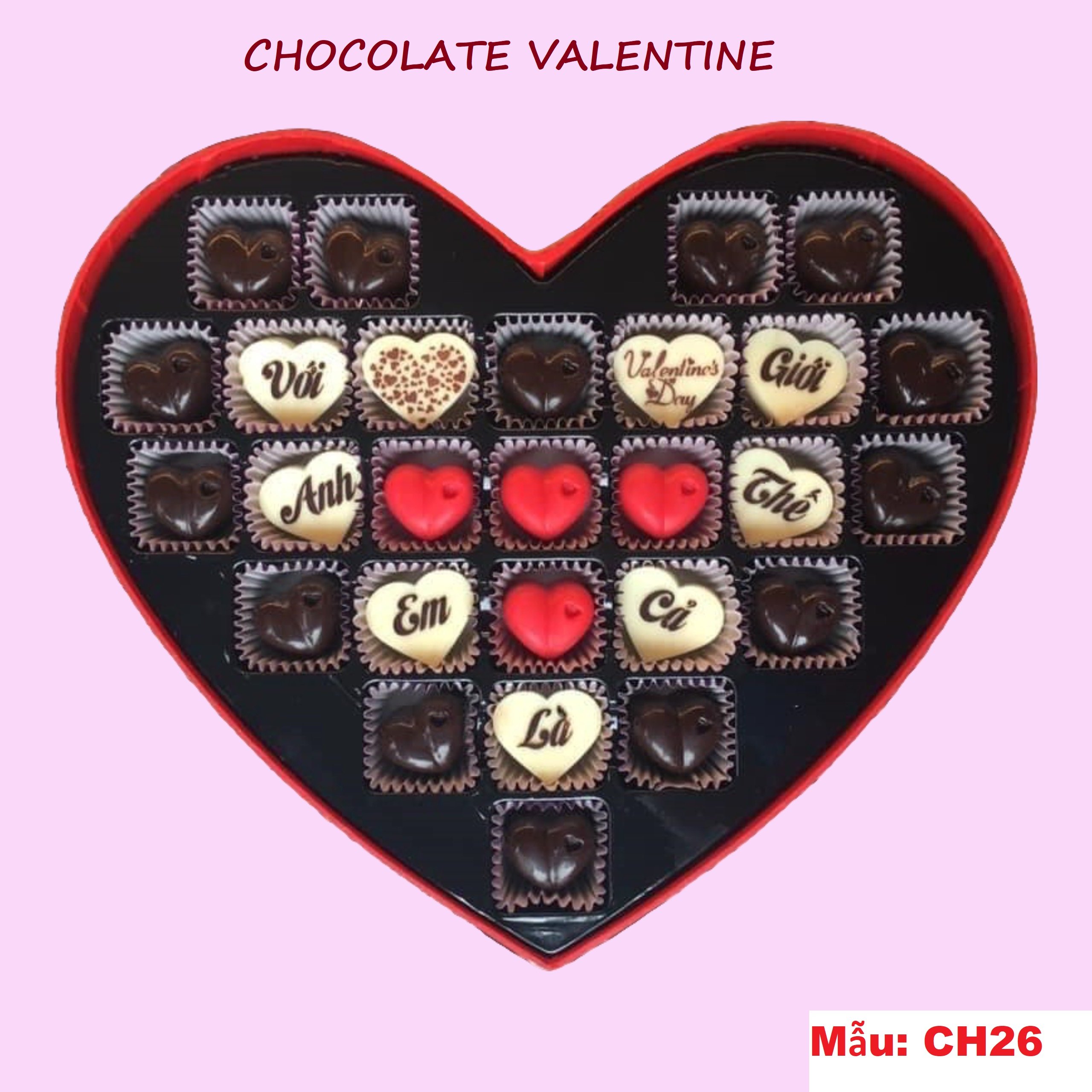 Socola valentine cao cấp 2024