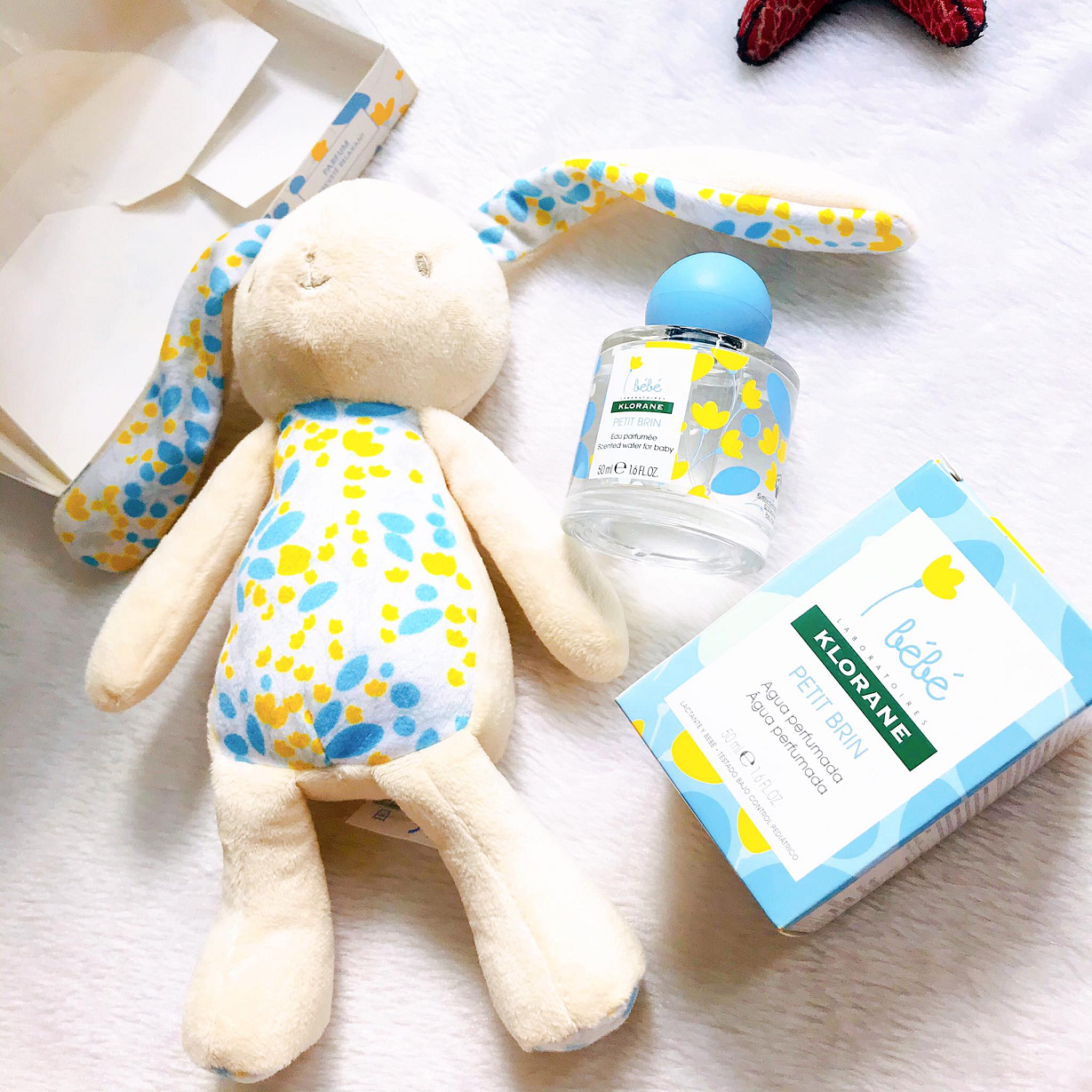 Nước hoa cho bé Klorane Bébé Petit Brin 50ml (tặng kèm thỏ bông)