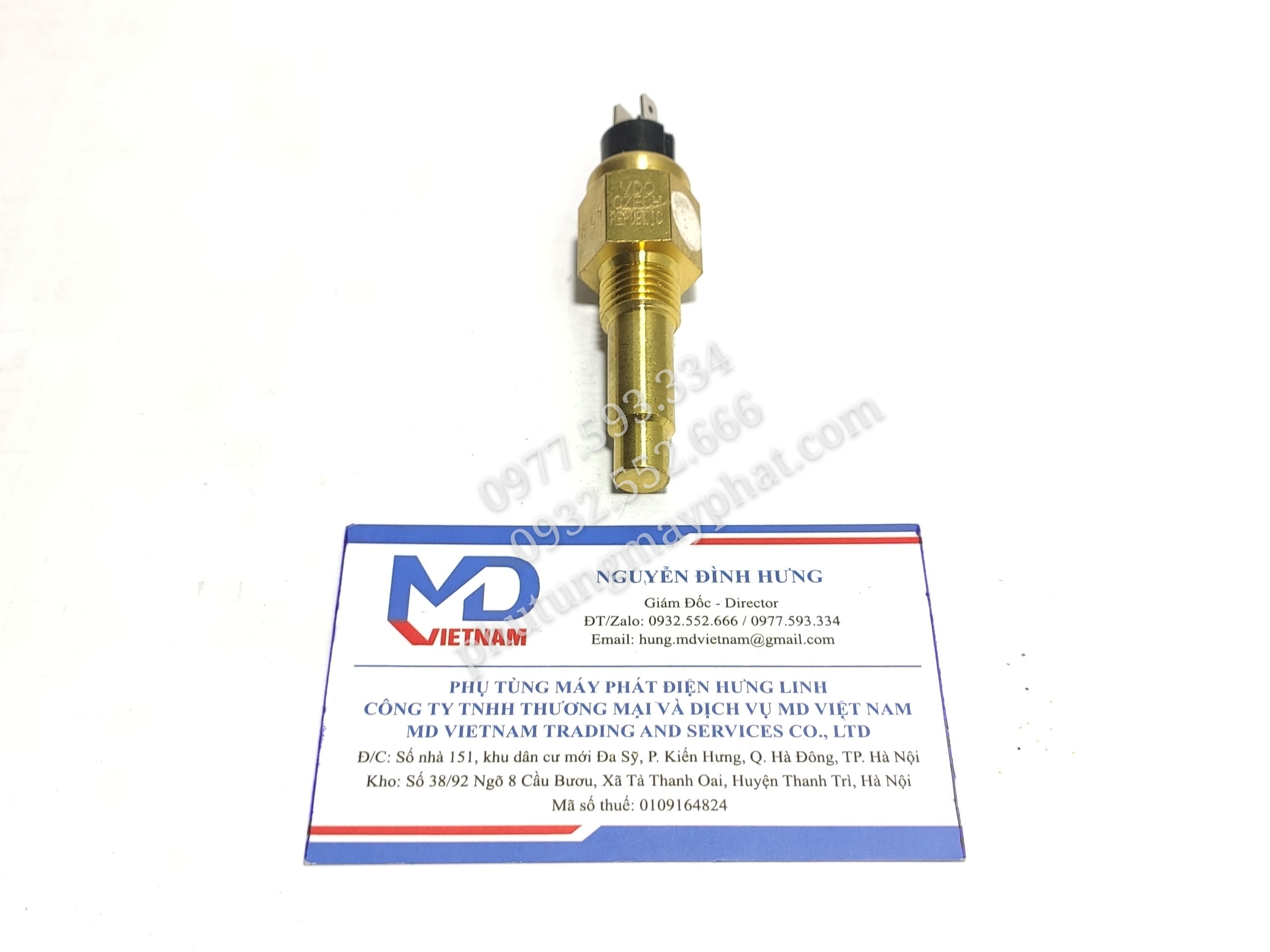 Cảm biến nhiệt độ nước làm mát VDO M14 x 1.5 - VDO 14mm - Loại Dài