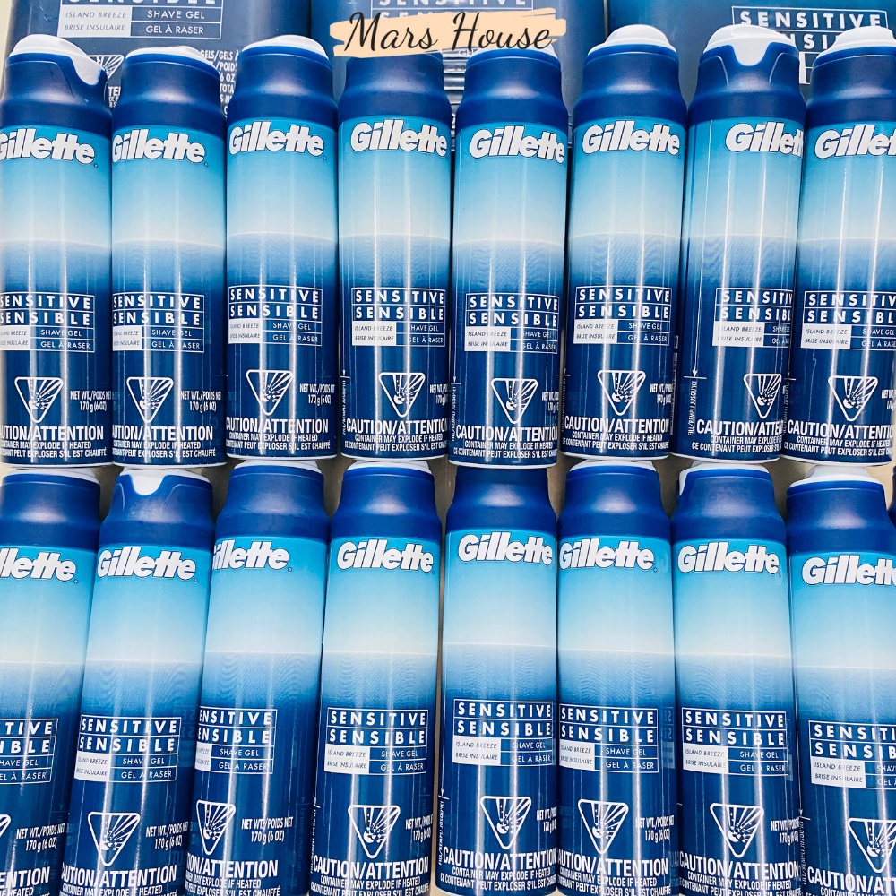 Bọt - Gel cạo râu Gillette