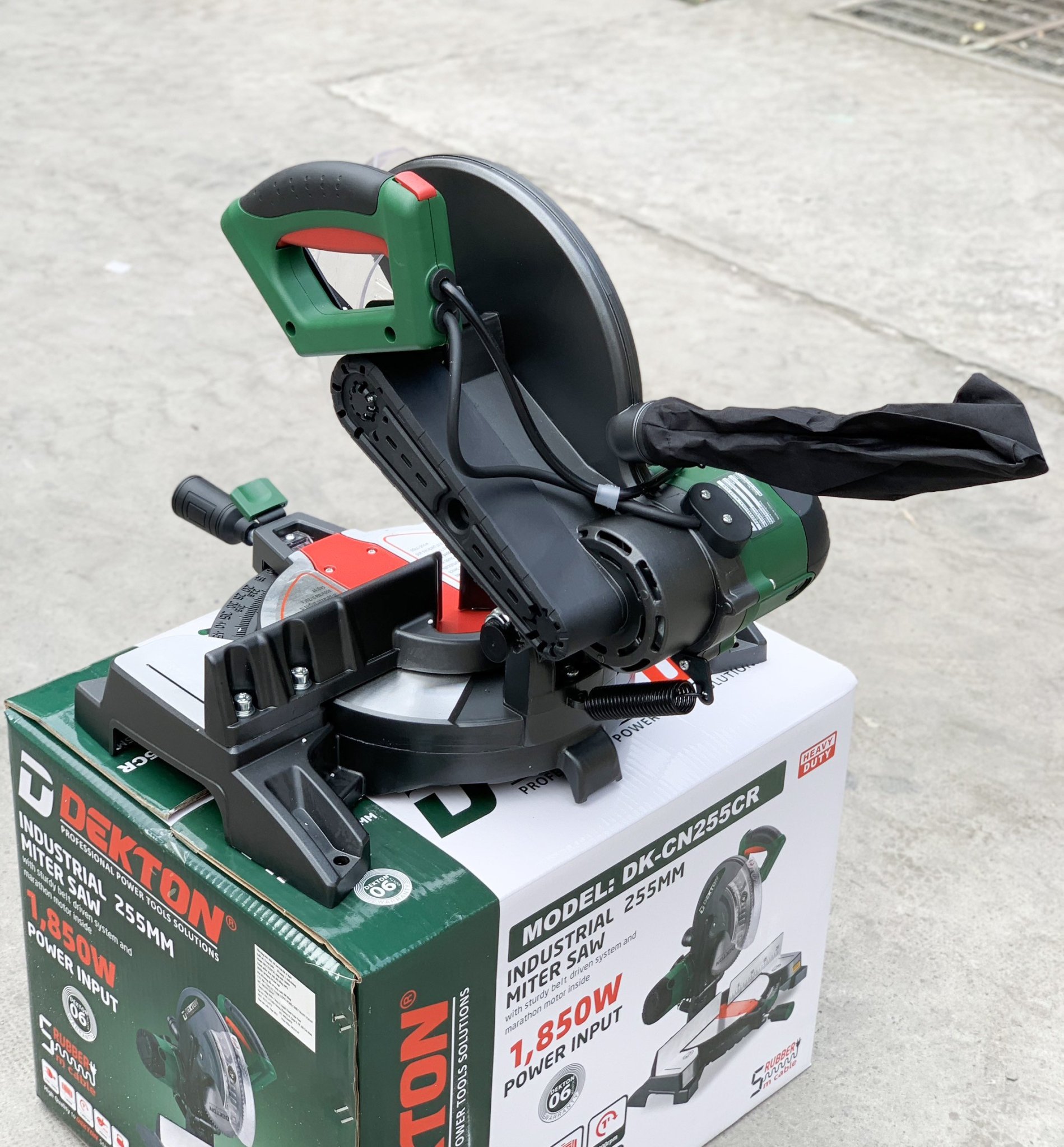 Máy cắt nhôm DEKTON DK-CN255CR - 1850W (không có lưỡi) | Lazada.vn