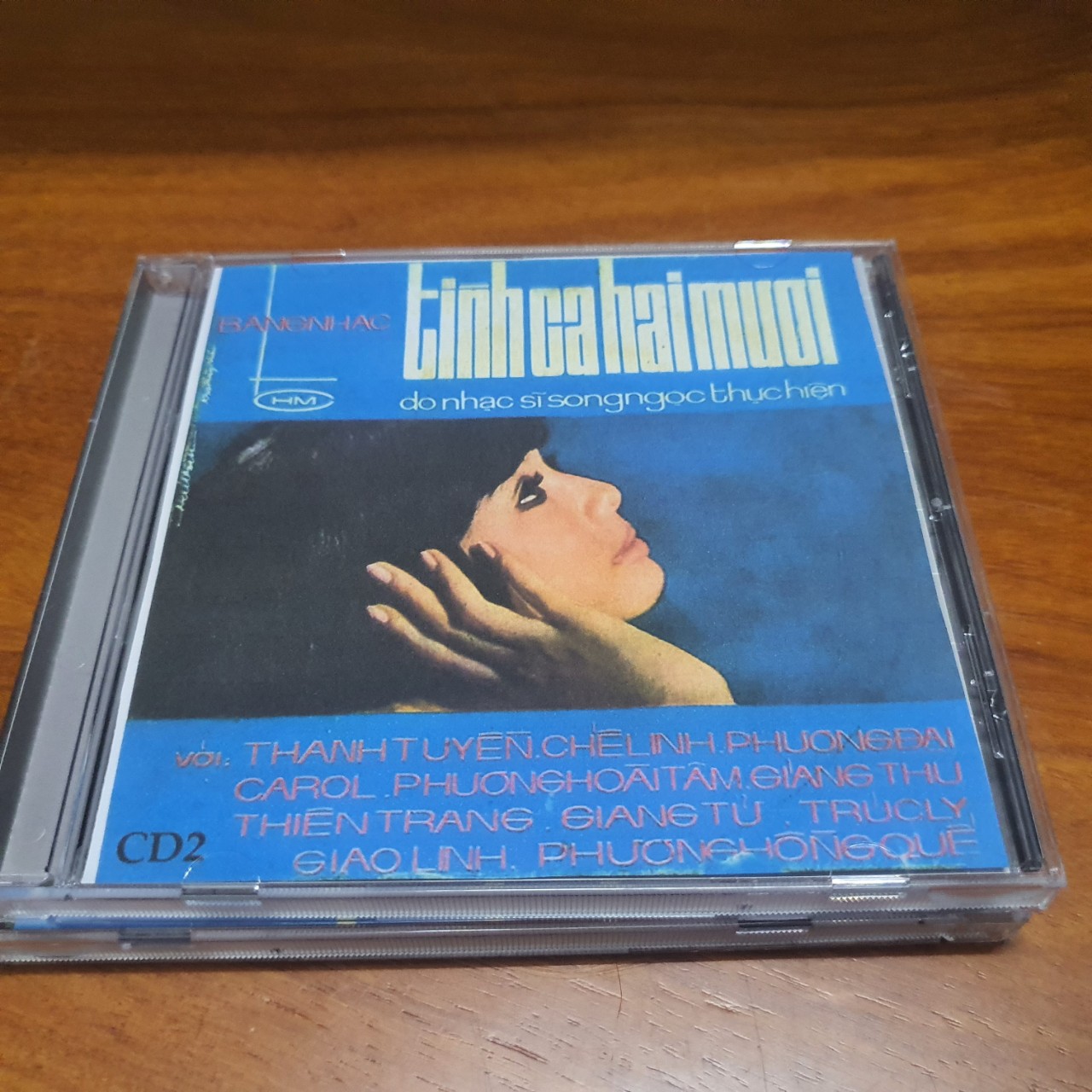 [MD-CD] Bộ 2 Đĩa CD Song Ngoc 6 - Tình ca 20 (thu âm trước 75)