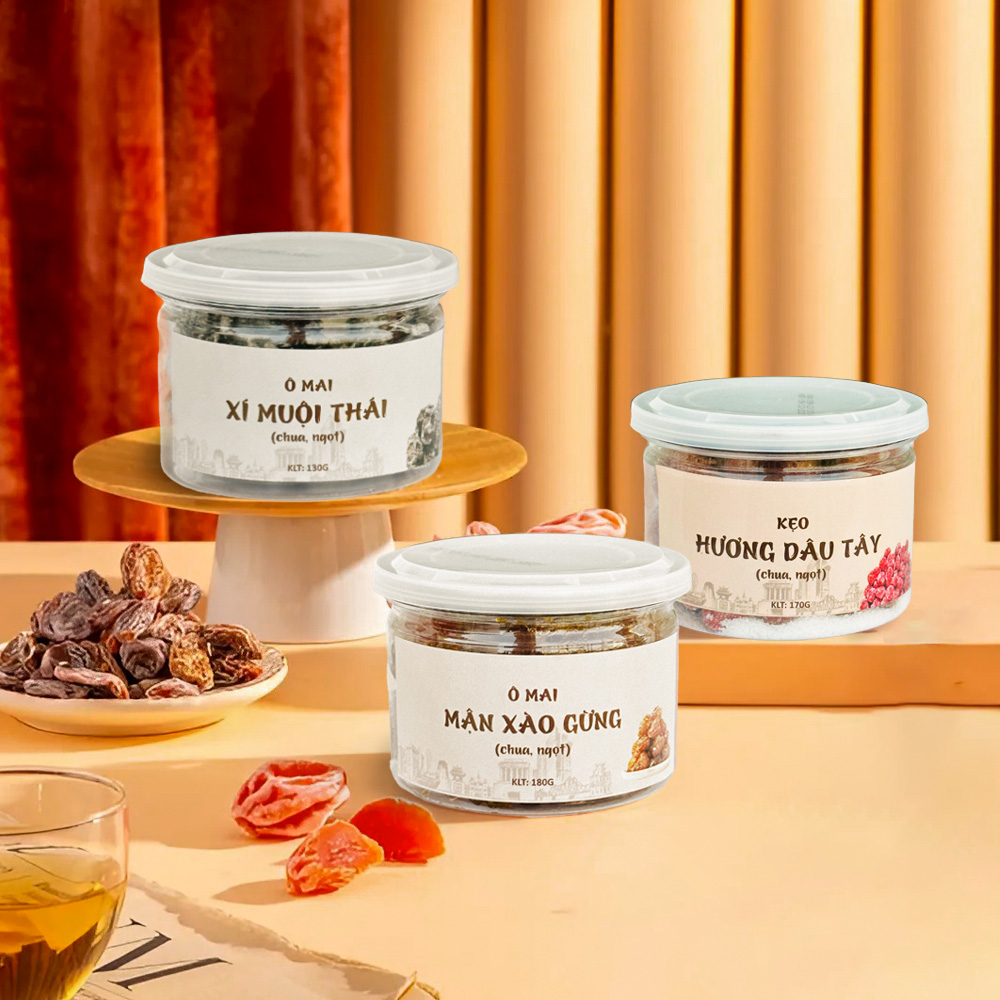 Xí muội thái ( ô mai xí muội chuẩn Thái Lan ) - Thảo dược hạnh nguyên