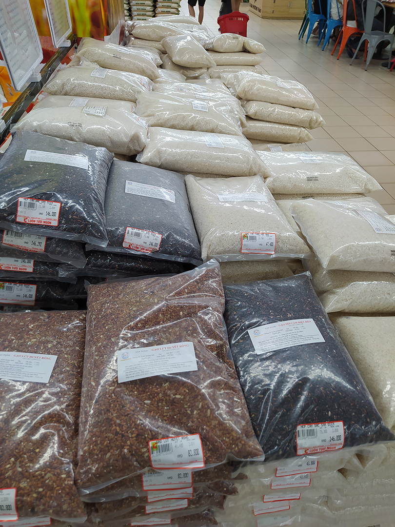 Gạo lứt đỏ điện biên loại dẻo 2kg
