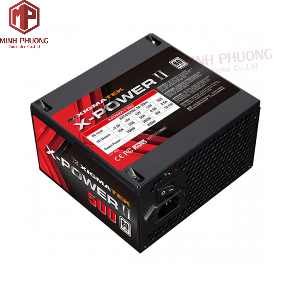 Nguồn máy tính XIGMATEK X-POWER II 500