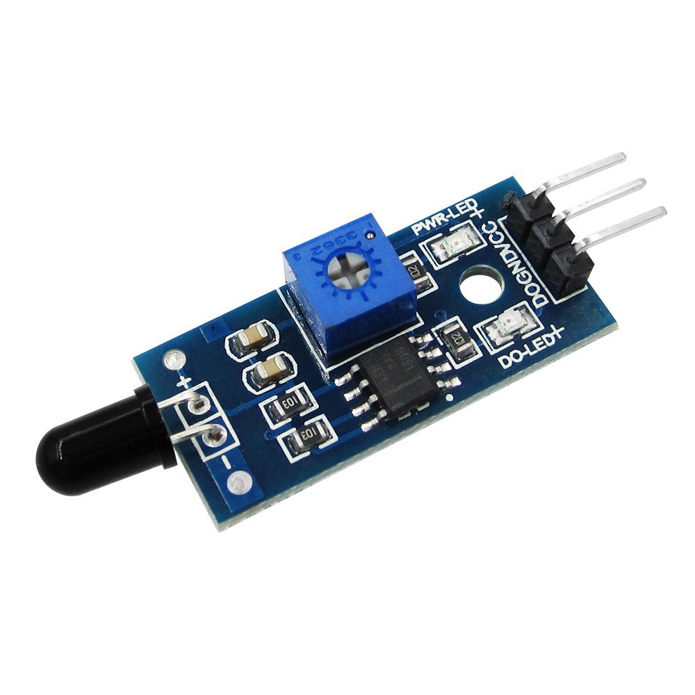 Module cảm biến lửa, Mạch cảm biến phát hiện ngọn lửa Flame sensor - Module arduino