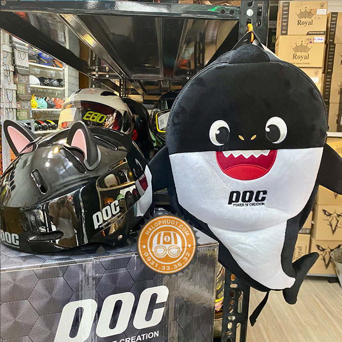 (Chính Hãng) Balo Baby Shark POC Cá Mập