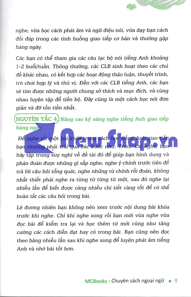 Sách - Tự Học Nghe Nói Tiếng Anh Căn Bản - MC