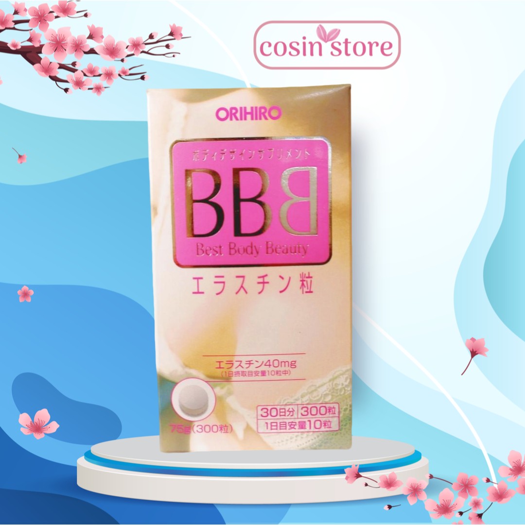 Viên uống nở ngực BBB Orihiro Best Body Beauty 300 viên - Cosin Store