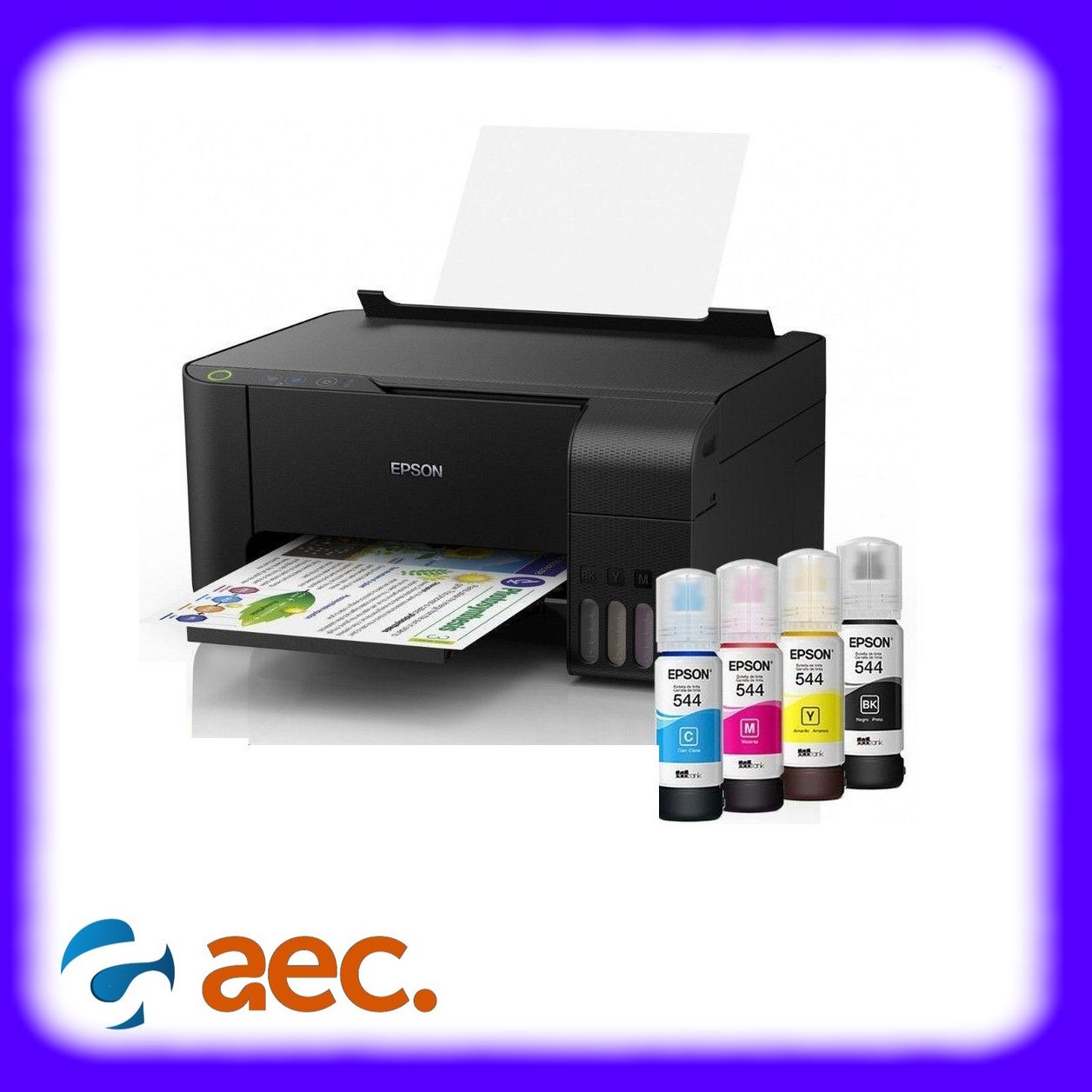 [Trả góp 0%]Máy in phun màu đa chức năng Epson L3110 đã bao gồm 4 bình mực hãng đi kèm