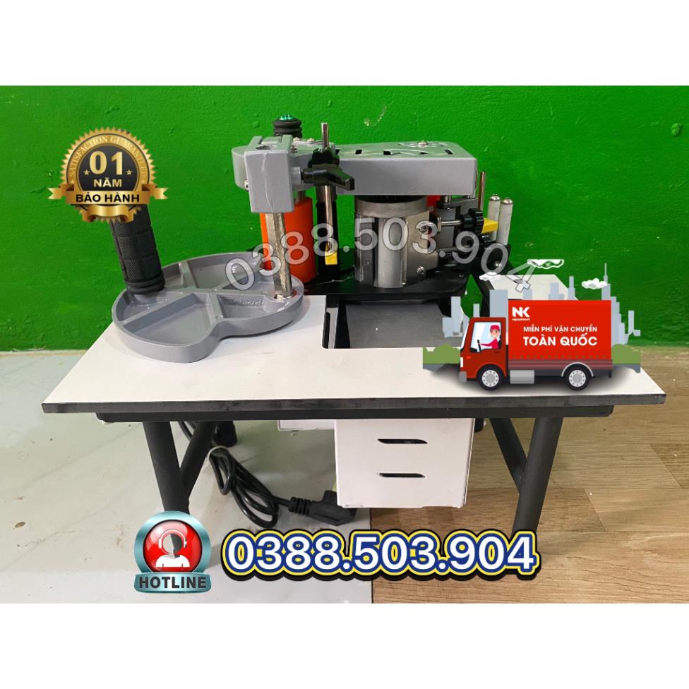 Máy dán cạnh gỗ cầm tay DW300 ( tặng keo hạt và 1 dao gọt cạnh )