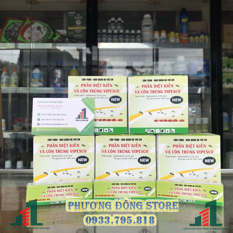 Phấn kiến viên - Diệt kiến an toàn (Hộp 2 viên)