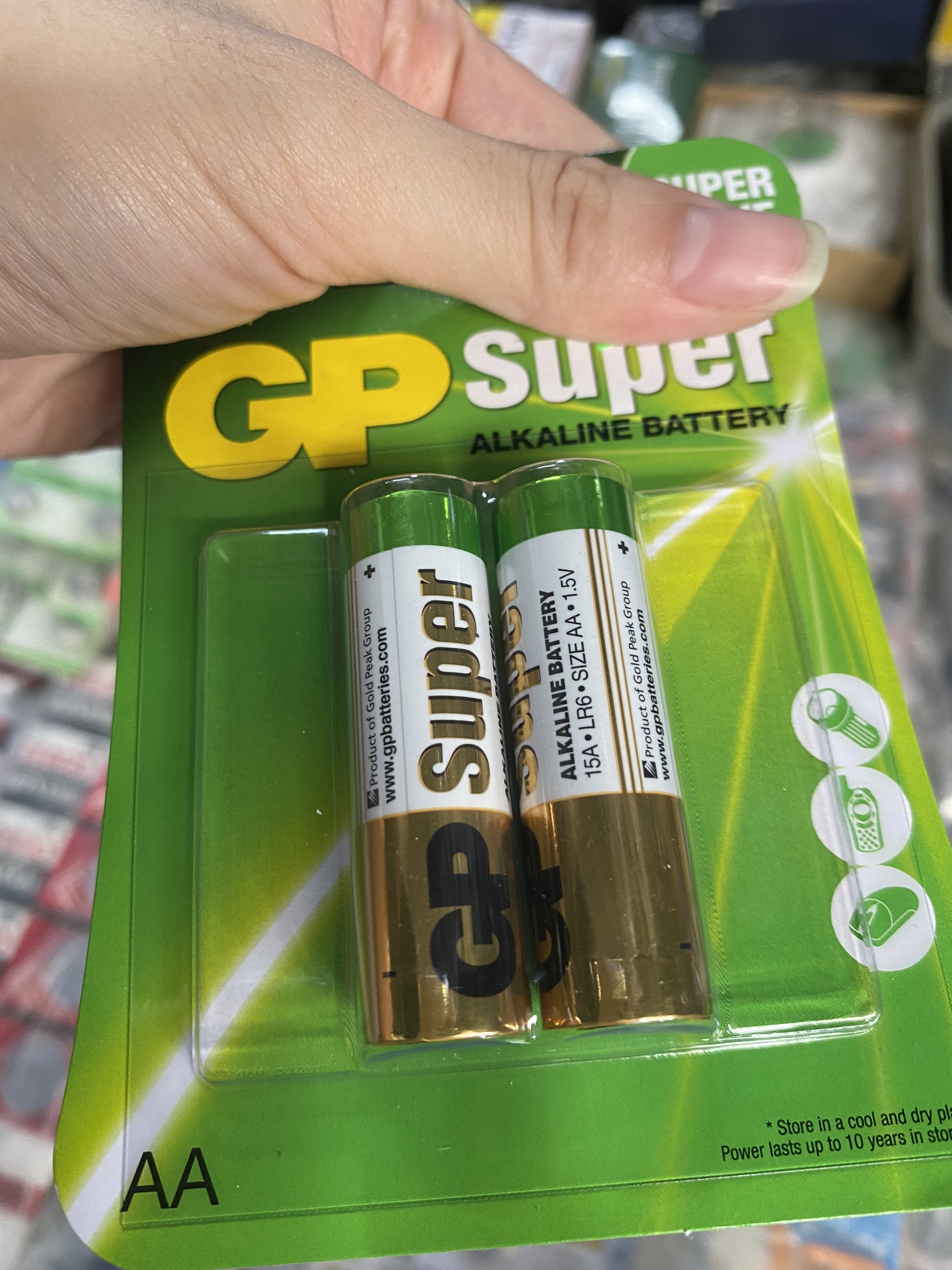 Pin GP Super Alkaline 1.5V