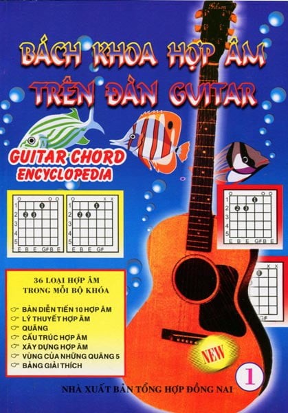 [HCM]Combo Sách Bách Khoa Hợp Âm Trên Đàn Guitar (Bộ 2 Tập)