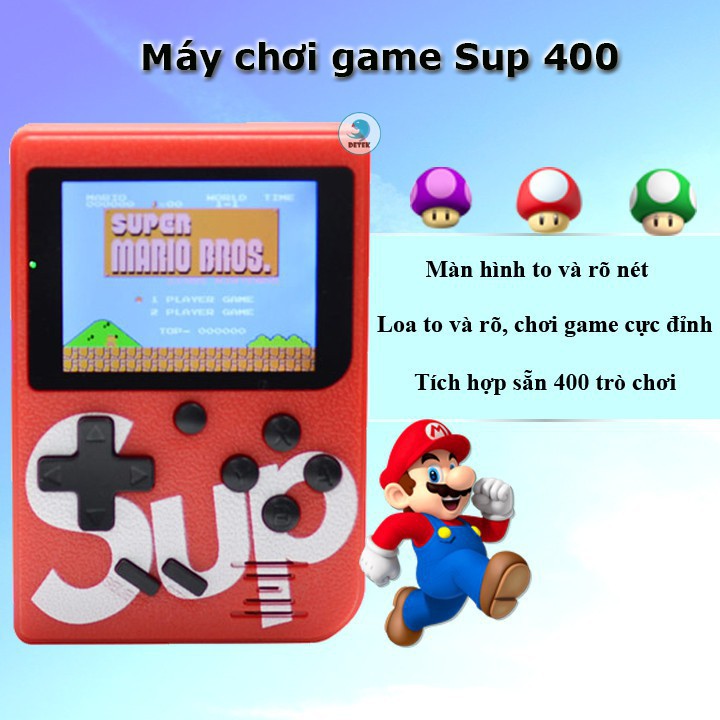 [HCM]( SẬP SÀN - SIÊU RẺ ) Máy chơi game 4 nút cầm tay sup 400 trò in 1