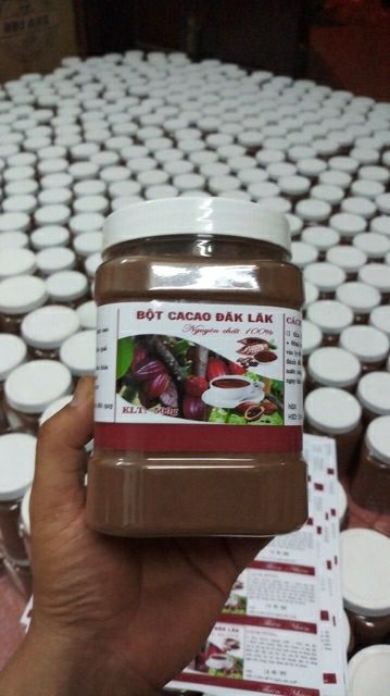 BỘT CACAO HỘP 500GR NGUYÊN CHẤT ĐAKLAK