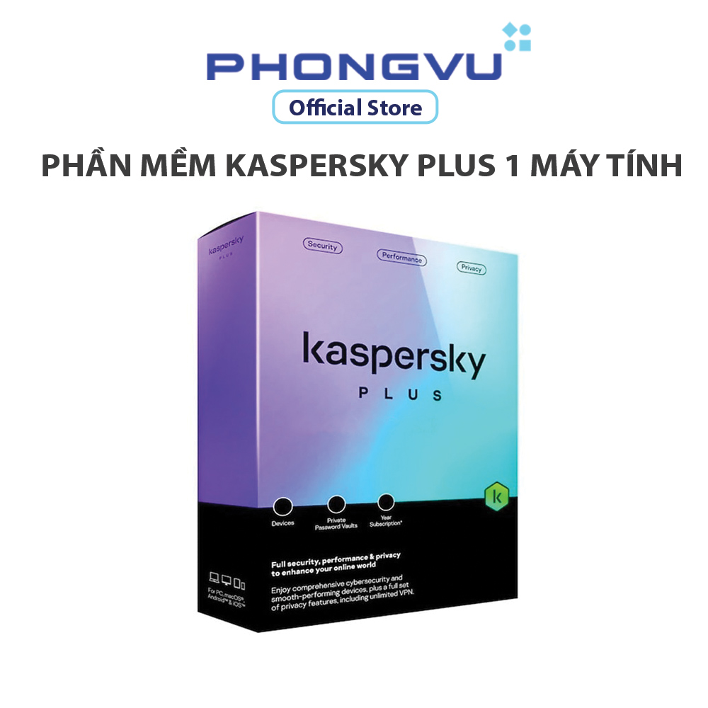Phần mềm Kaspersky Internet Security 1 máy tính