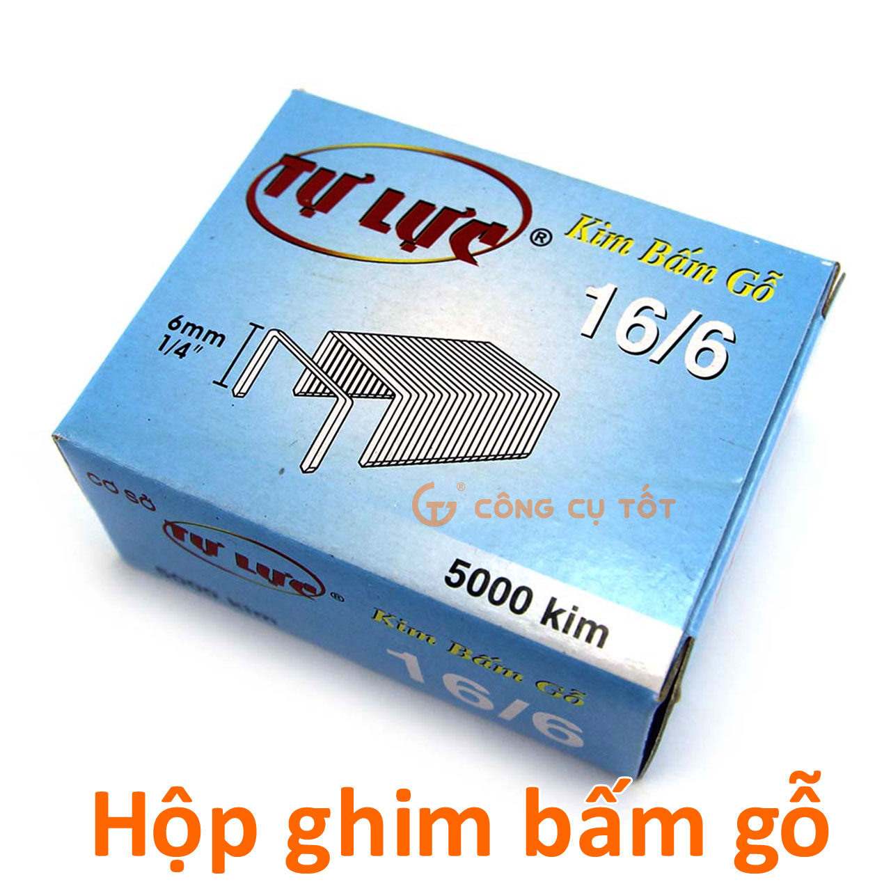 Ghim bấm gỗ Tự Lực 16/6 5000 kim