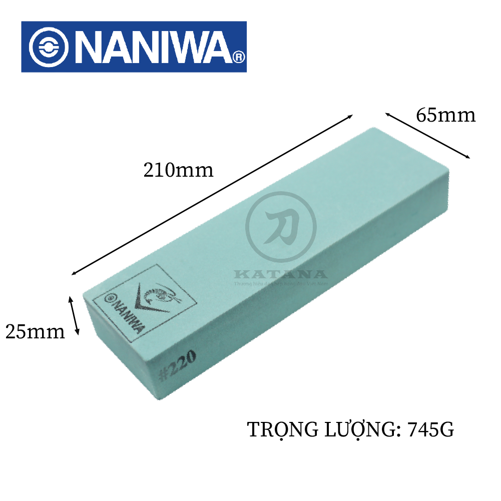 Đá mài phá cao cấp Naniwa #220 ( cỡ lớn) - NAV 200