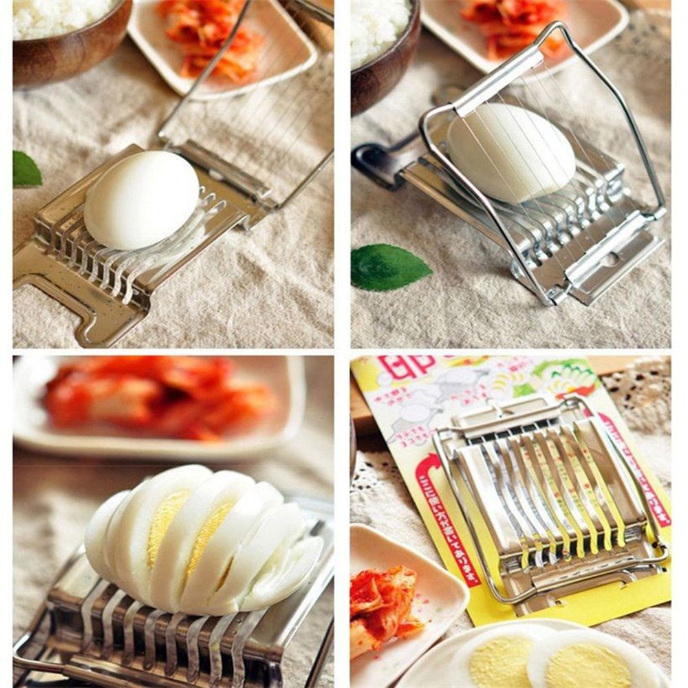 Dụng cụ cắt trứng luộc + cà chua  + nấm ....