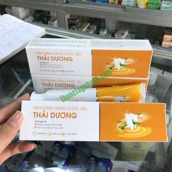 Kem đánh răng dược liệu Thái Dương 20g