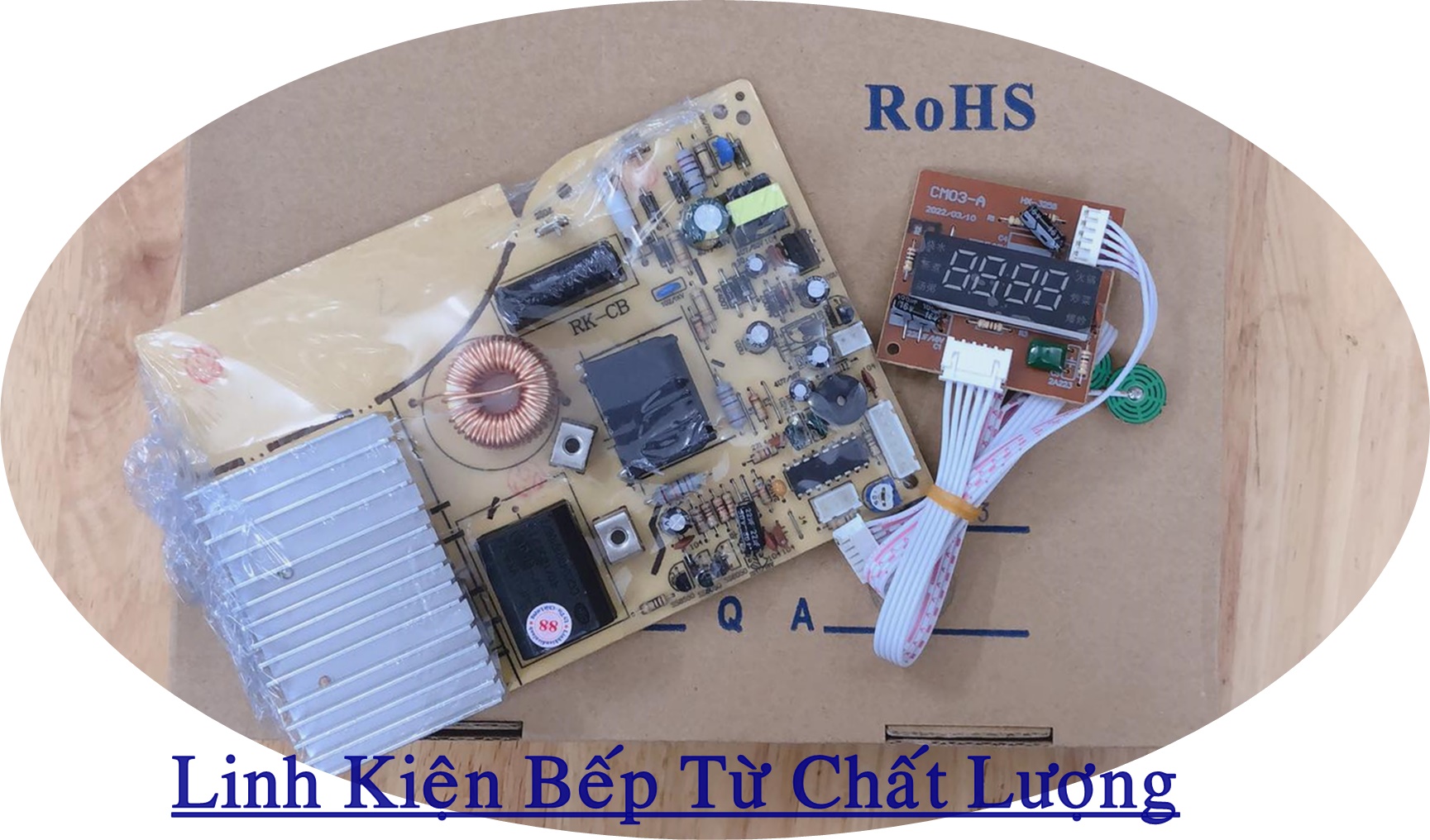 Bo Mạch Bếp Từ Đa Năng Siêu Mỏng Phím Cảm Ứng 2100W ( chất lượng mạch tốt)
