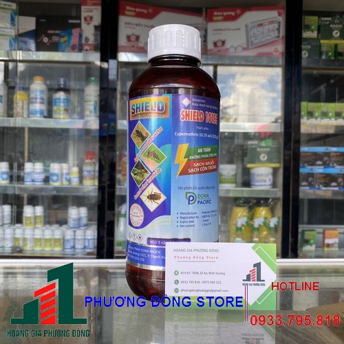Thuốc diệt muỗi SHIELD 101EC  hiệu quả, giá tốt - chai nhựa 1 lít