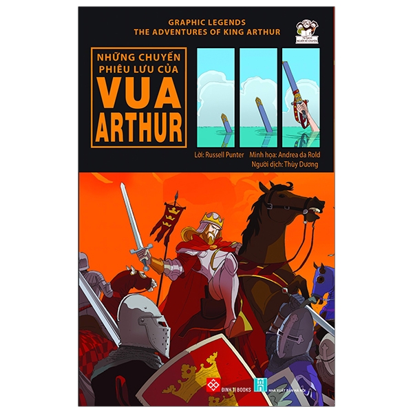 Fahasa - Graphic Legends - The Adventures Of King Arthur - Những Chuyến Phiêu Lưu Của Vua Arthur