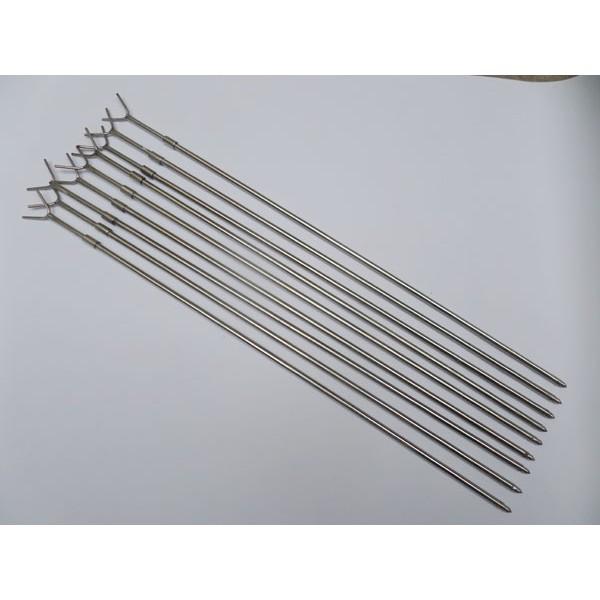 Chống cần inox xoay rút 1m5