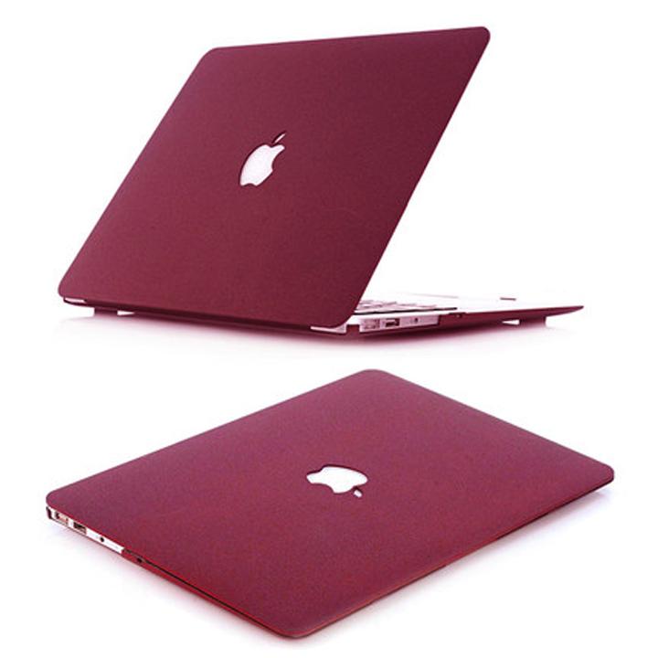 Case Ốp Macbook Màu Đỏ Đô