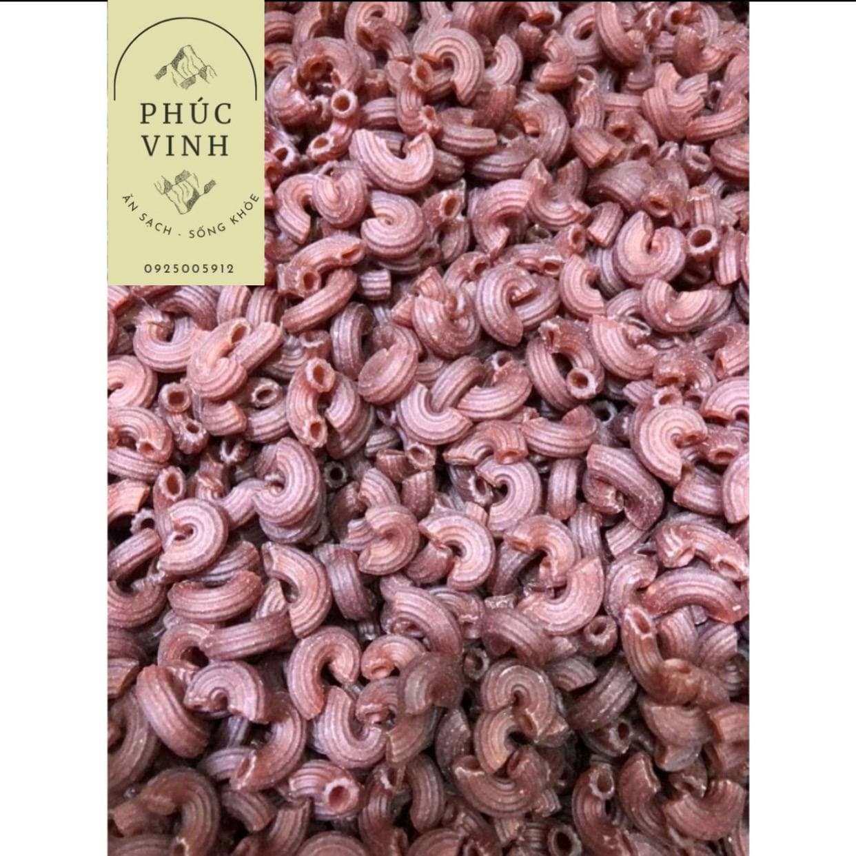 Nui gạo lứt (500gr/gói)
