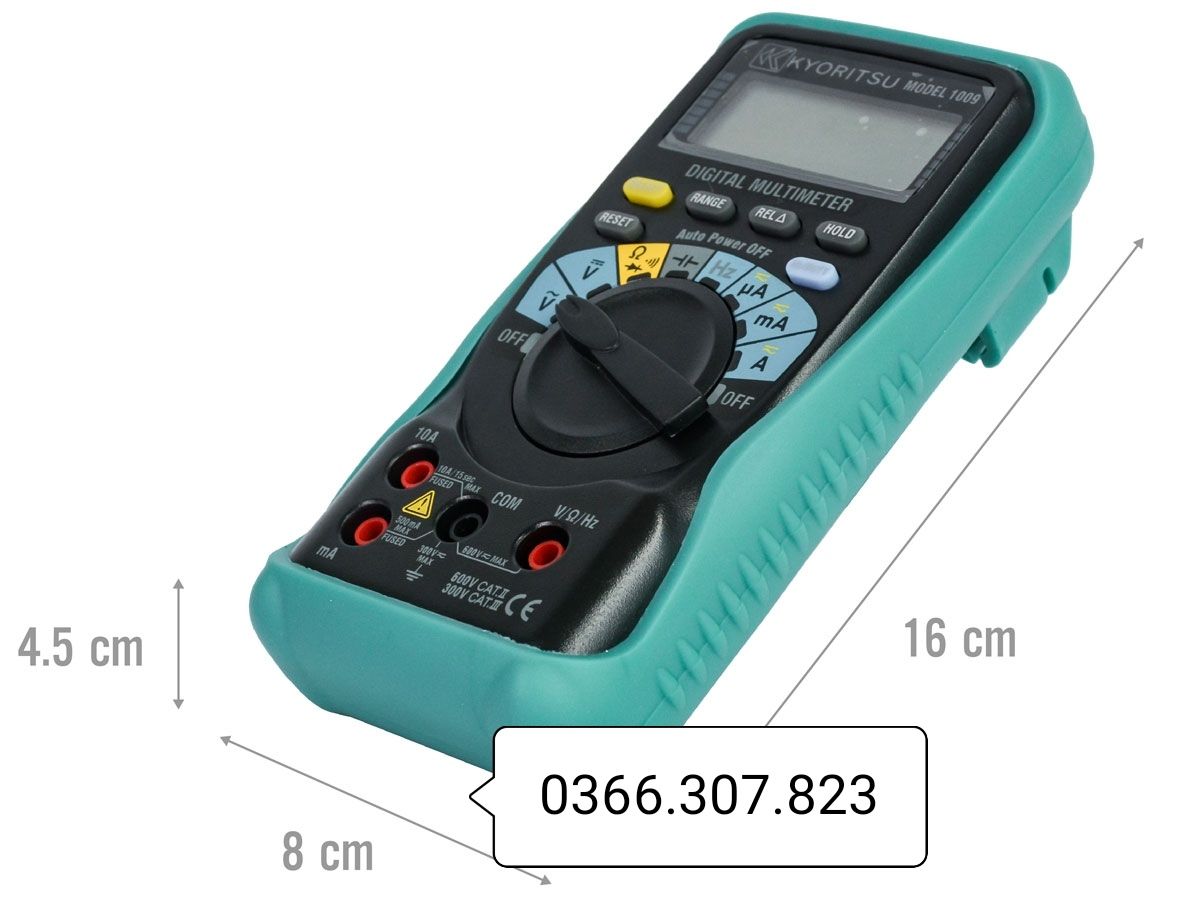 [Hcm]Kyoritsu 1009 Multimeter