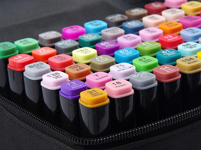 Bộ bút Touch Mark 80 màu (vỏ đen)(CB-Shop)