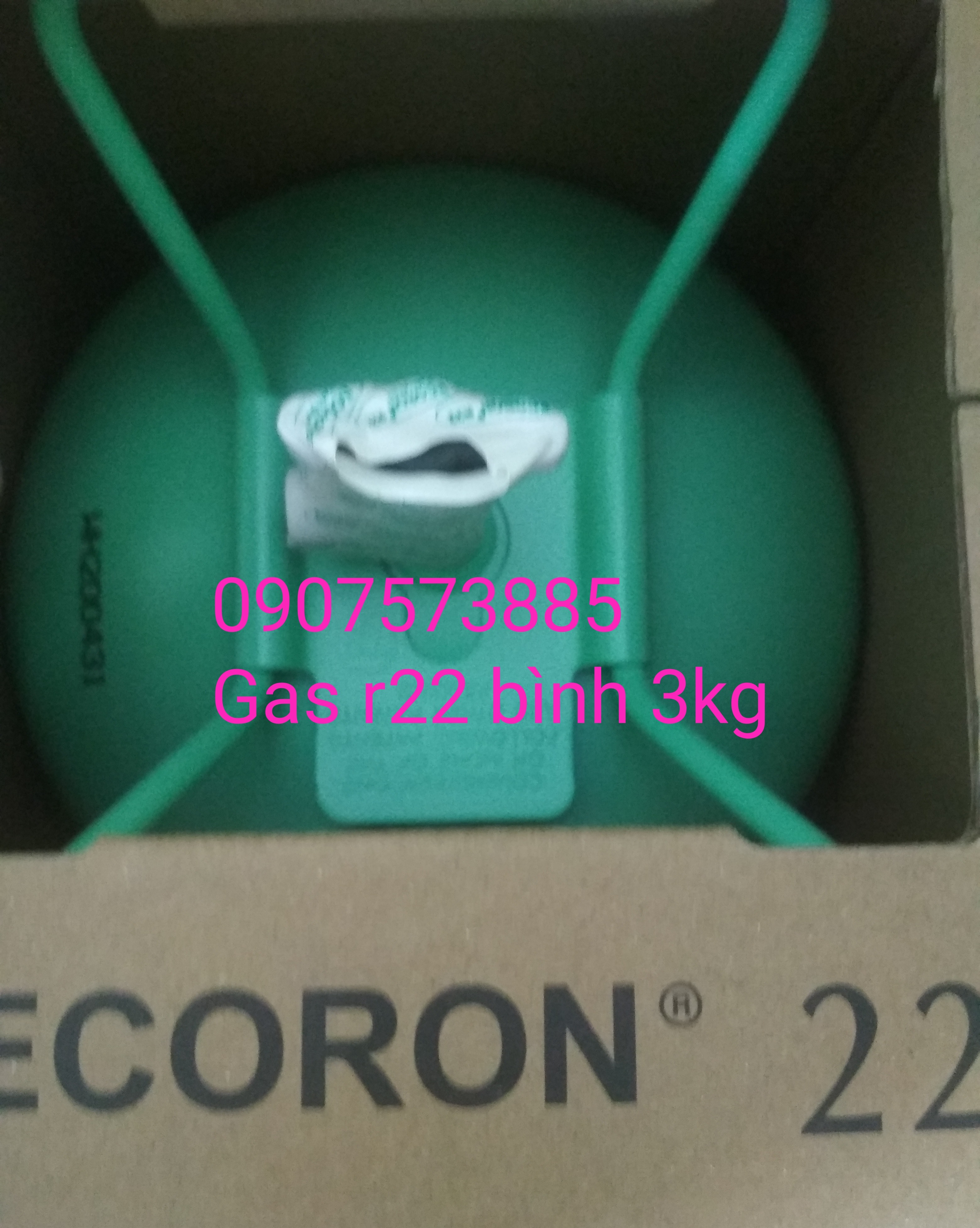Gas máy lạnh R22 bình 3kg