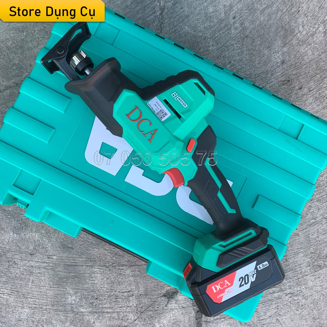 20V Máy cưa kiếm cầm tay DCA ADJF22, Máy cưa kiếm mini, máy cưa đa năng động cơ không chổi than | ADJF22DM, ADJF22Z