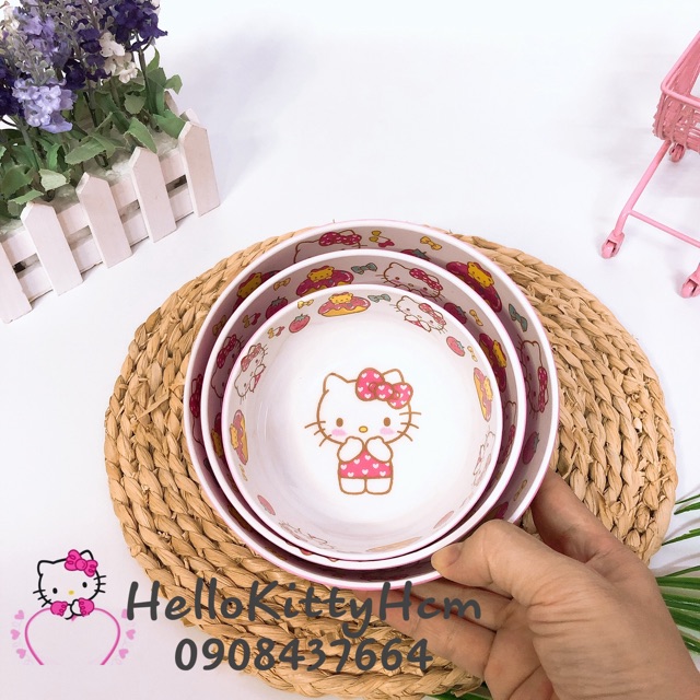 Chén Melamin Hello Kitty