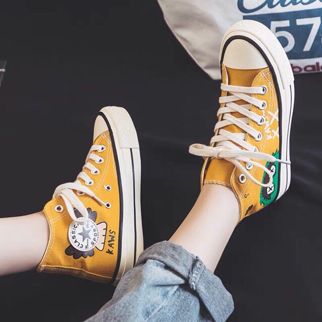 Giày bata nữ ngộ nghĩnh cổ cao