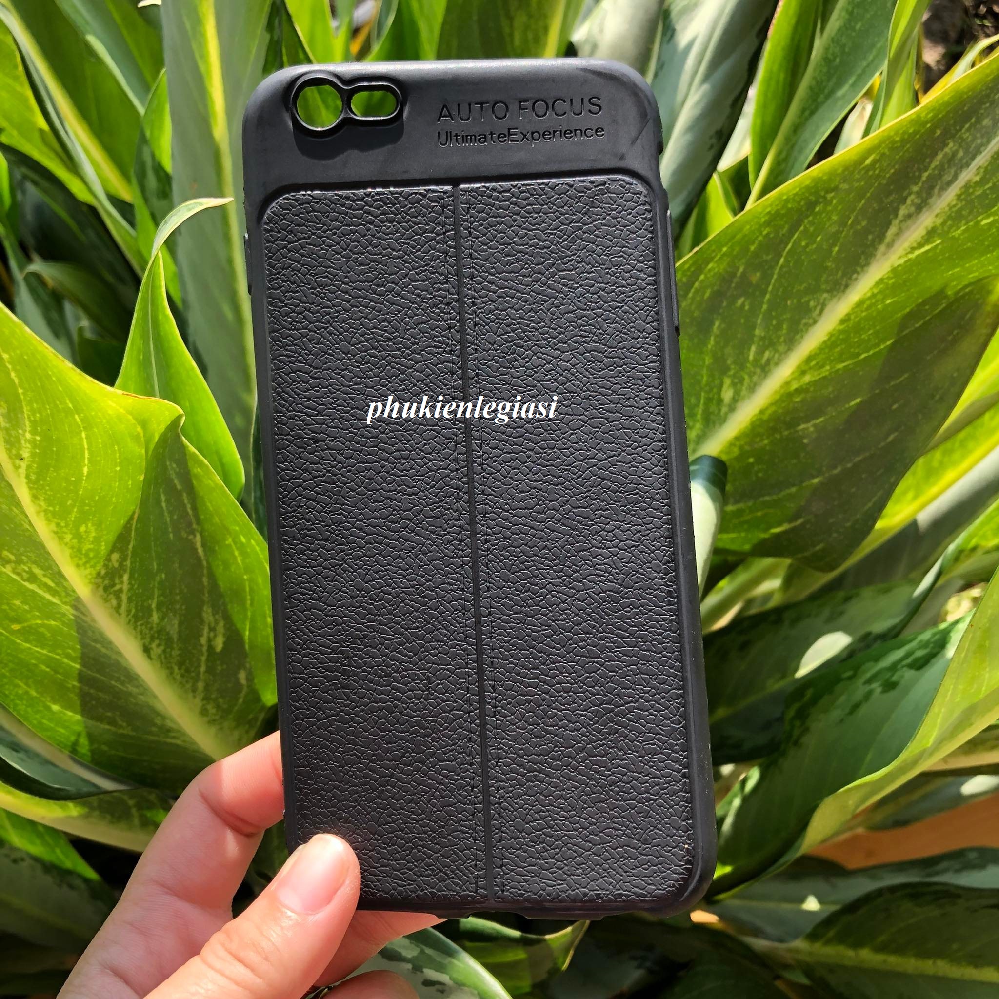 (XÃ HÀNG BỎ MẪU) Ốp iphone Auto Focus giả da nhiều dòng máy