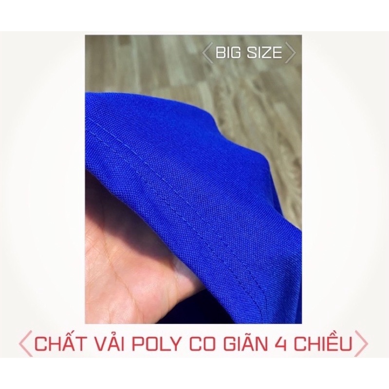 Áo phông đoàn co giãn logo thêu