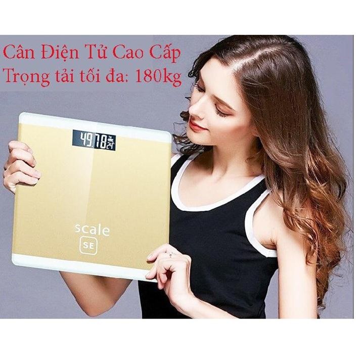 CÂN ĐIỆN TỬ SỨC KHỎE THÔNG MINH MẶT KÍNH CƯỜNG LỰC CHỊU LỰC CAO ĐẾN 180 KÝ - CÂN ĐIỆN TỬ CAO CẤP CHÍNH XÁC ĐẾN TỪNG CHÚT NHỎ NHẶT