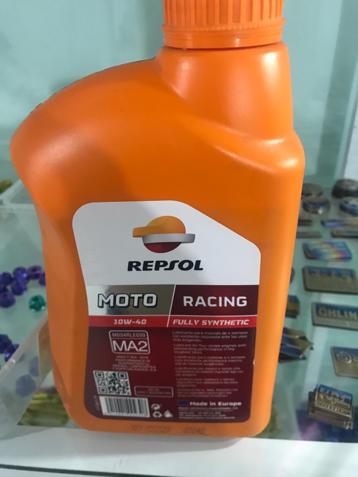 NHỚT REPSOL RACING 10W40 FULLY SYNTHETIC 1L