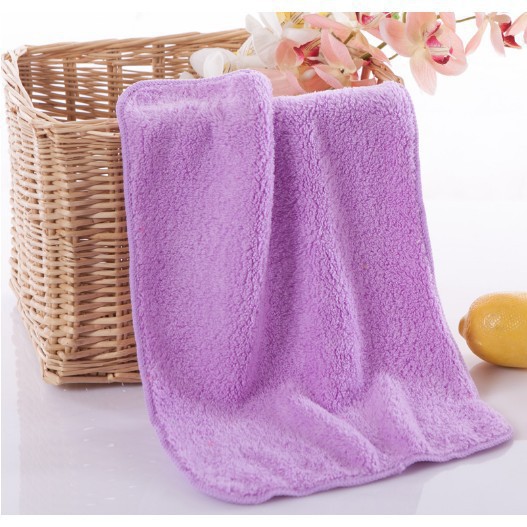 Khăn mặt -Khăn mặt lông cừu cao cấp Hàn Quốc siêu mềm mại ủ tóc quấn tóc siêu thấm