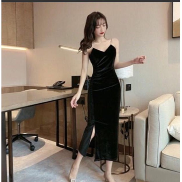 Body nhung 2d dáng dài