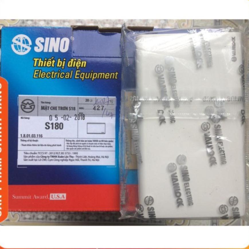 Mặt che trơn SINO S180 dòng S18 (120x70)