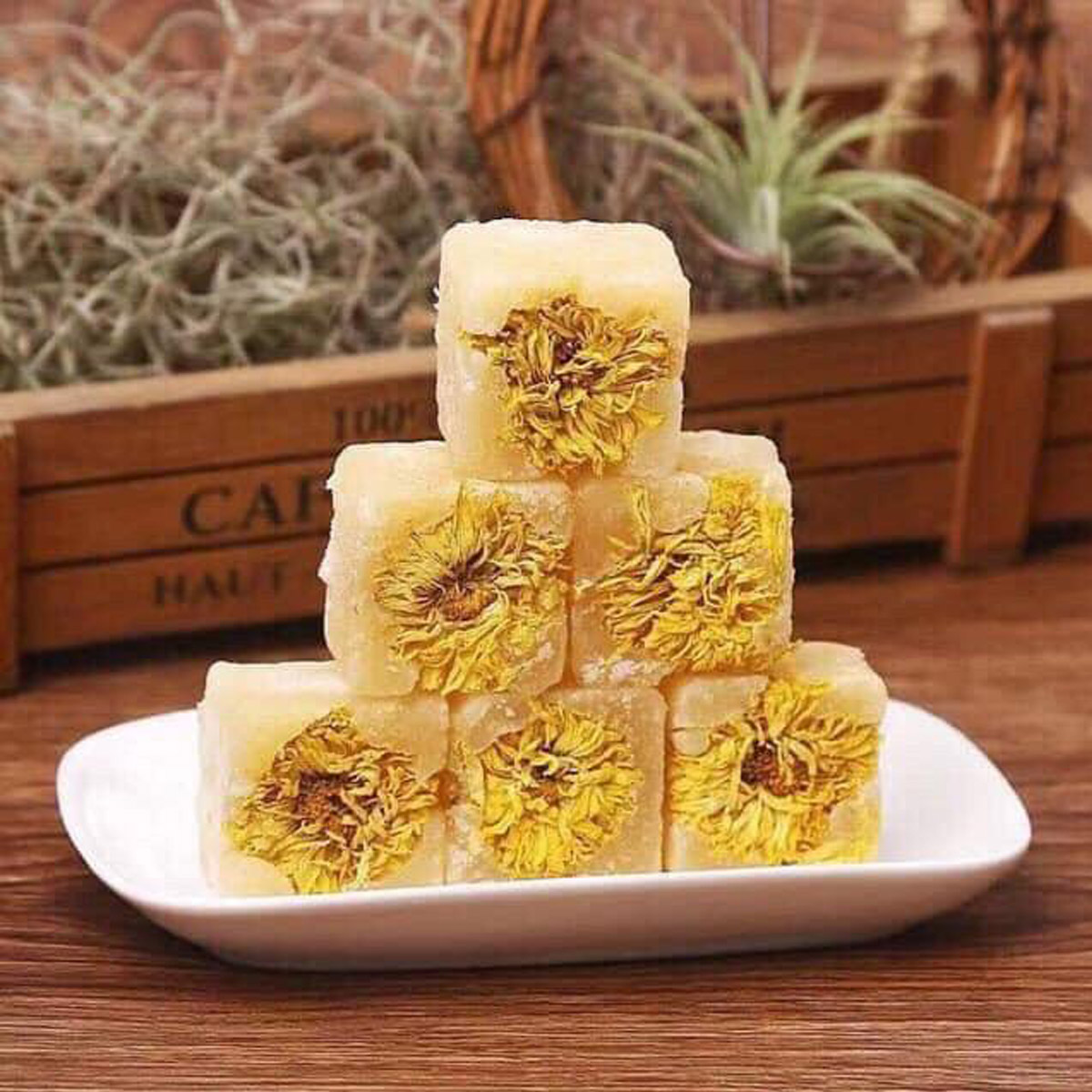 Trà Hoa Cúc Đường Phèn Mộc Sắc 200g