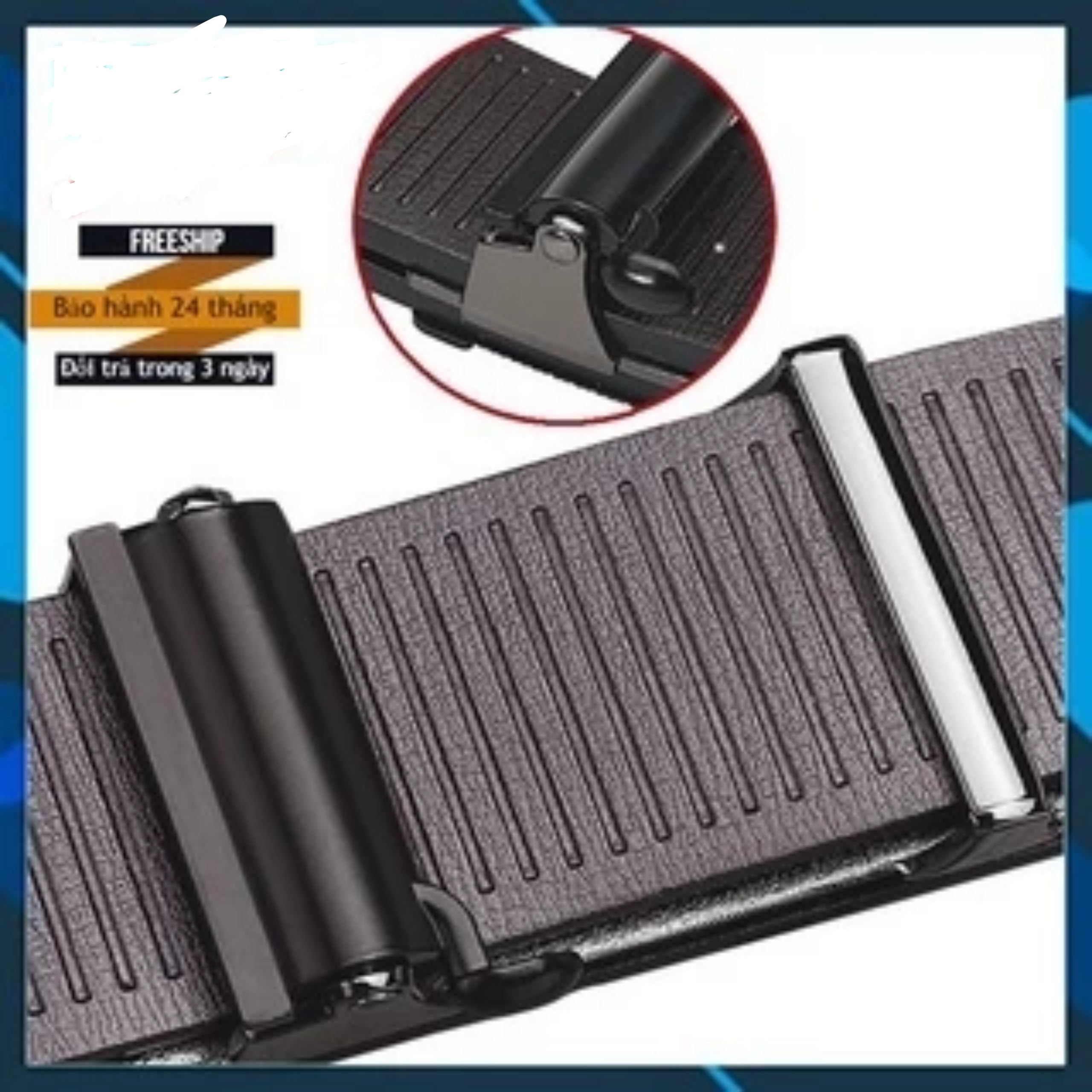 Thắt lưng Da Nam thời trang khóa tự động GB01 (đen)