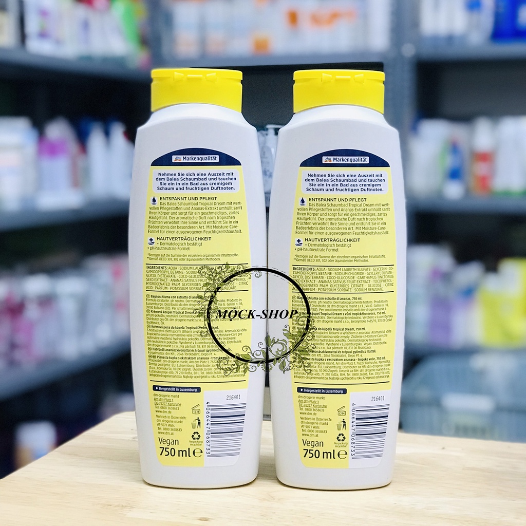 Sữa tắm Balea nội địa Đức 750ml