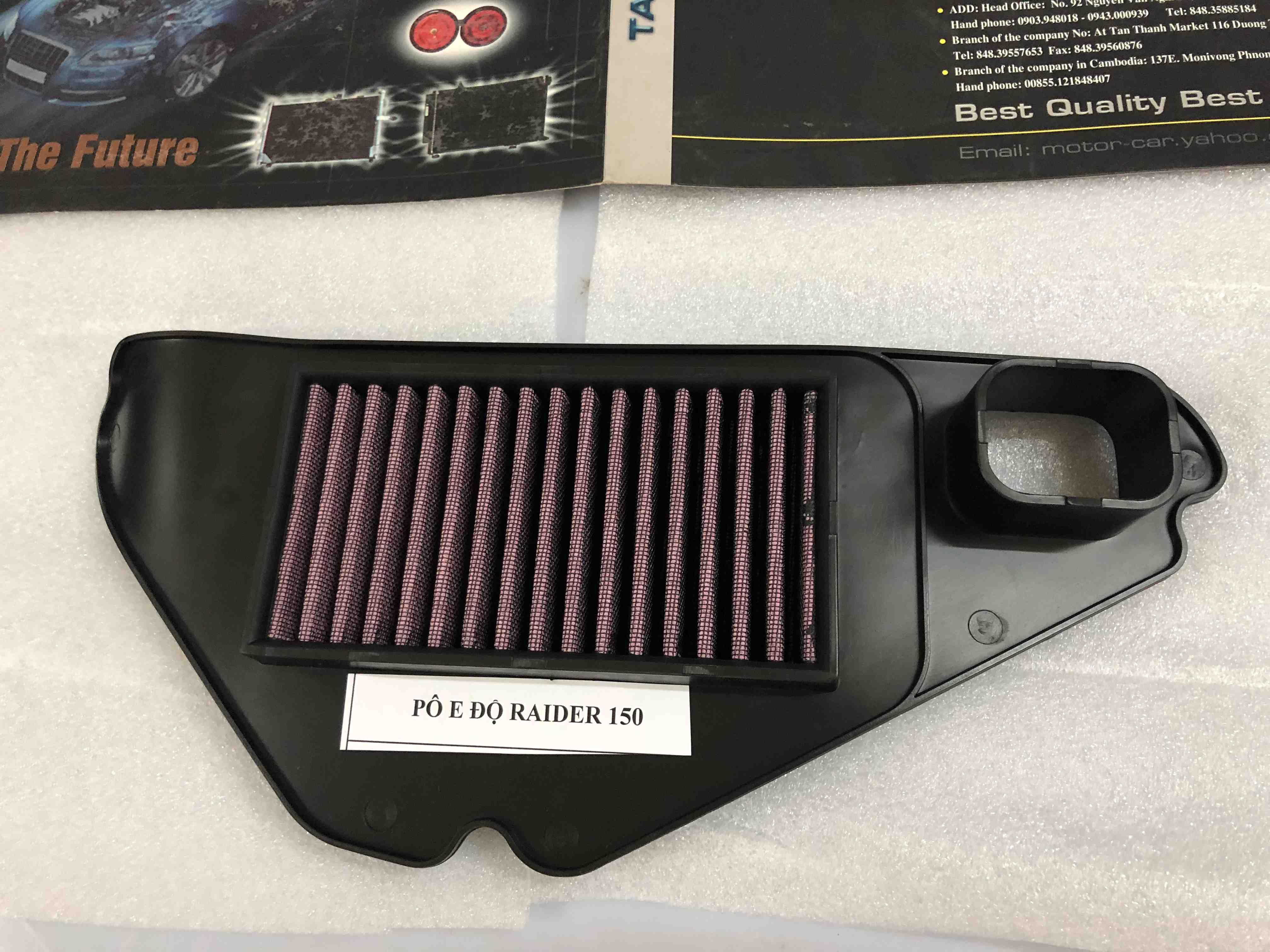 Lọc Gió Độ Raider Xăng Cơ - 1247